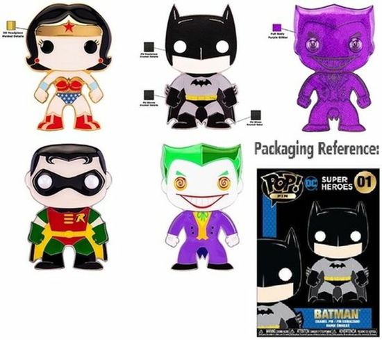 Cover for Funko Pop! Pins: · Dc Comics Classic Large Enamel Pop! Pin (One Rando (MERCH) (2020)