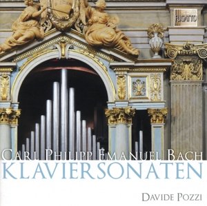 Cover for C.P.E. Bach · Piano Sonatas on Organ (CD) (2014)