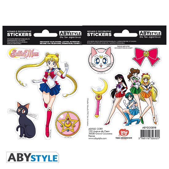 Cover for Sailor Moon: ABYstyle · SAILOR MOON - Stickers - 16x11cm / 2 Sheets - Sail (MERCH) (2019)