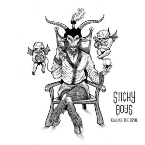 Cover for Sticky Boys · Calling The Devil (LP) [Coloured edition] (2017)