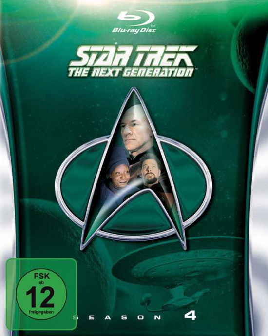 Cover for Star Trek: The Next Generation Season 4 (blu · Star Trek: The Next Generation Season 4 (Blu-ray) (2013)