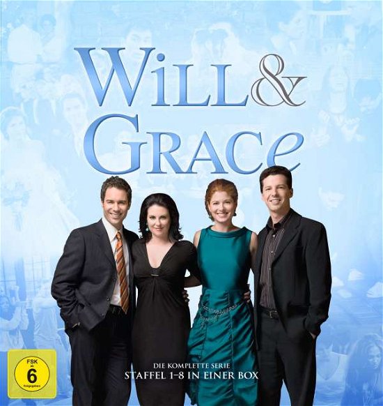 Cover for Will &amp; Grace · Die Komplette Serie (32 Dvds + Bonus-dvd) (Import) (DVD) (2016)