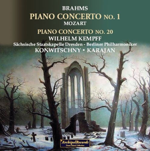 Cover for Kempff / Brahms / Mozart / Berlin Phil / Karajan · Piano (CD) (2009)