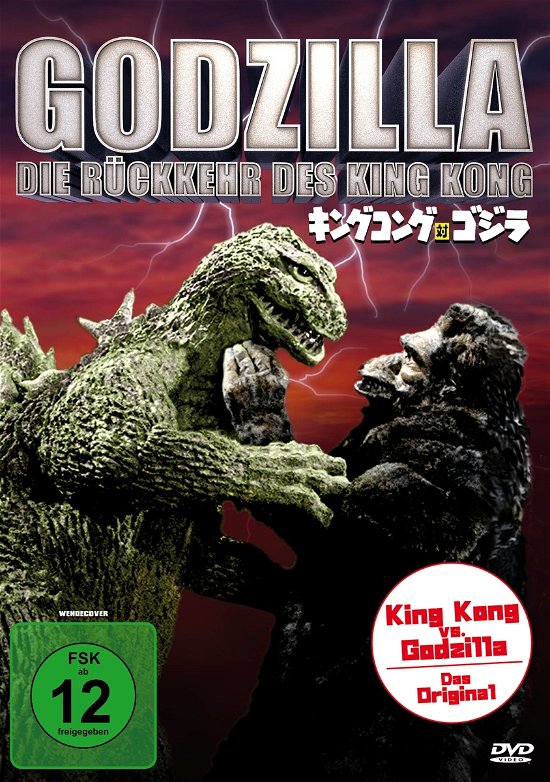 Cover for Ishiro Honda · Godzilla-die Rückkehr Des King Kong (DVD) (2017)