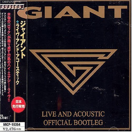 Cover for Giant · Live and Acoustic-official Boo      Tleg (CD) [Japan Import edition] (2003)