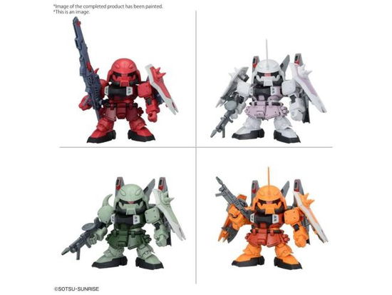 Cover for Bandai Spirits · GUNDAM - BB Senshi ZGMF Zaku Series S... (Brinquedos)