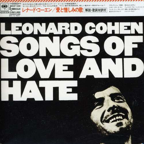 Cover for Leonard Cohen · Songs of Love &amp; Hate (Jmlp) (J (CD) [Bonus Tracks edition] (2008)