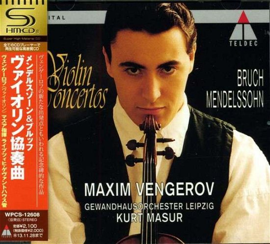 Cover for Maxim Vengerov · Mendelssohn &amp; Bruch: Violin Concerto (CD) [Japan Import edition] (2013)