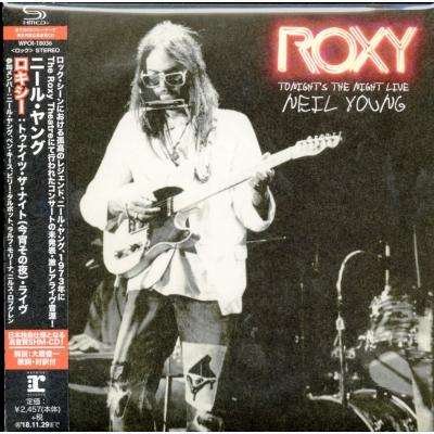 Cover for Neil Young · Roxy Tonight's the Night Live (CD) [Japan Import edition] (2018)