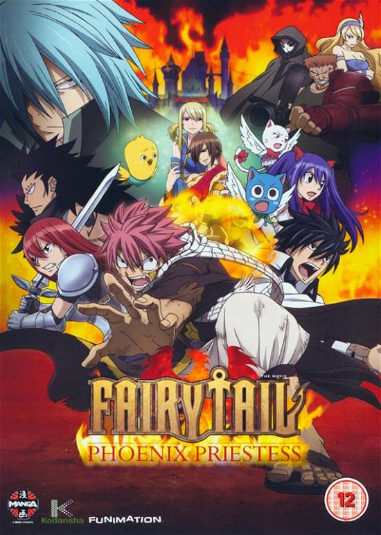 Cover for Fairy Tail: the Movie - Phoeni · Fairy Tail - The Movie - Phoenix Priestess (DVD) (2014)
