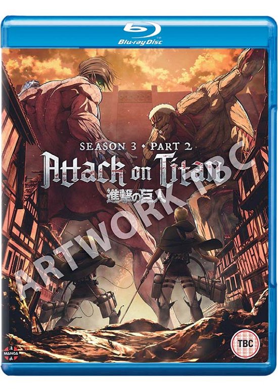Cover for Anime · Attack On Titan: Season Three Part Two (Blu-ray) (2020)
