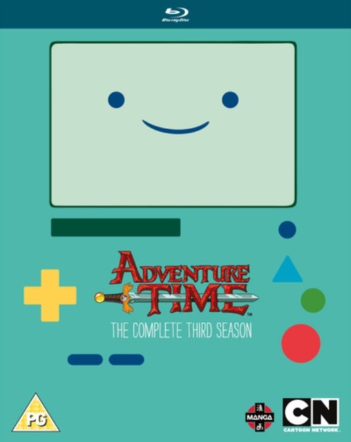 Cover for Adventure Time · Adventure Time Season 3 (Blu-ray) (2019)