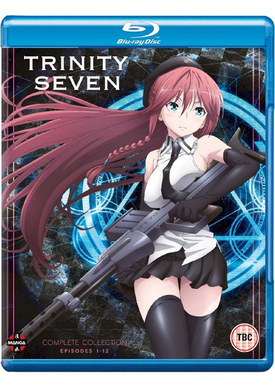 Cover for Trinity Seven - Complete Collection (Episodes 1-12) (Blu-ray) · Trinity Seven - Complete Season Collection (Blu-ray) (2016)