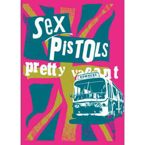 The Sex Pistols Postcard: Pretty Vacant (Standard) - Sex Pistols - The - Livros - Live Nation - 182476 - 5055295309548 - 