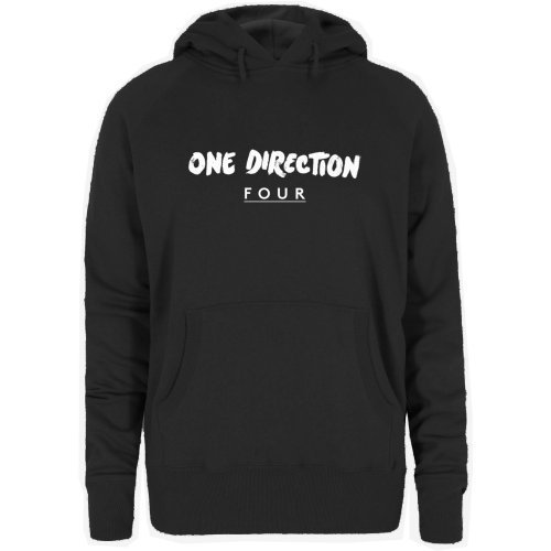 Cover for One Direction · One Direction Ladies Pullover Hoodie: Four (Hoodie) [size S] [Black - Ladies edition]