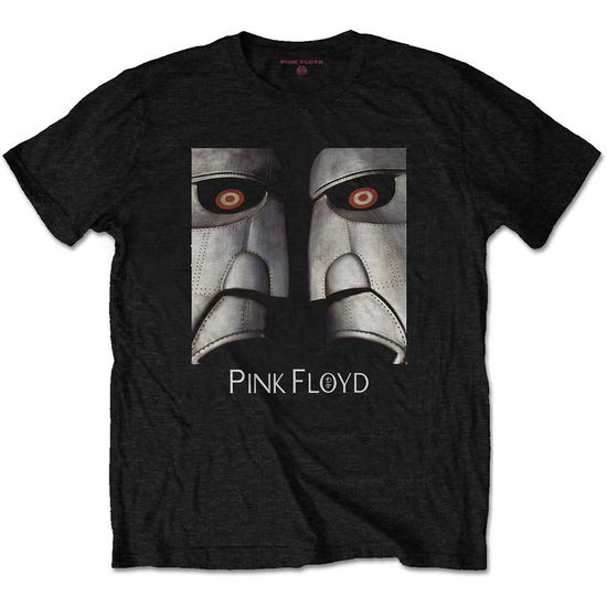 Pink Floyd Unisex T-Shirt: Metal Heads Close-Up - Pink Floyd - Merchandise - MERCHANDISE - 5056170641548 - 27. desember 2019