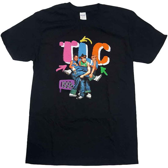 TLC Unisex T-Shirt: Kicking Group - Tlc - Mercancía -  - 5056368639548 - 