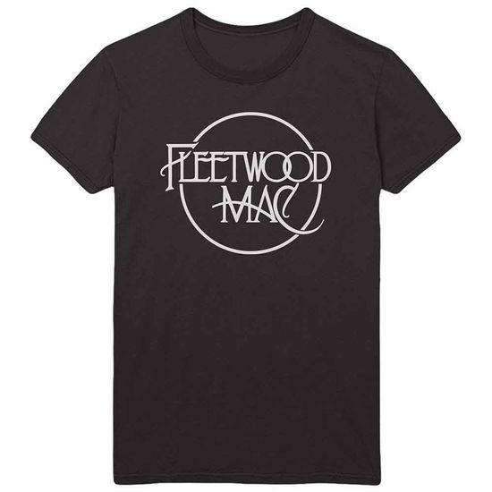 Cover for Fleetwood Mac · Fleetwood Mac Unisex T-Shirt: Classic Logo (Black) (T-shirt) [size S] [Black - Unisex edition] (2021)