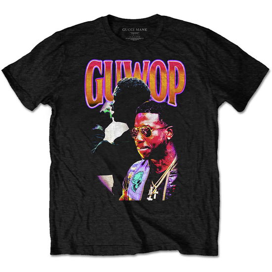 Cover for Gucci Mane (GUWOP) · Gucci Mane (GUWOP) Unisex T-Shirt: Gucci Collage (T-shirt) [size XL] [Black - Unisex edition] (2021)