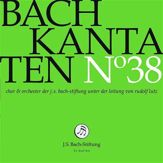 Cover for Choir &amp; Orchestra Of The J.S. Bach Foundation / Rudolf Lutz · Bach Kantaten No.38 (CD) (2022)