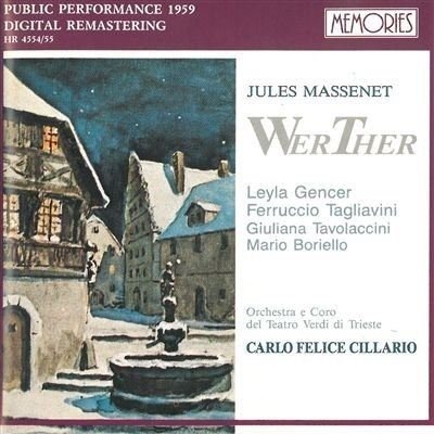 Werther - Jules Massenet  - Musikk -  - 8010984045548 - 