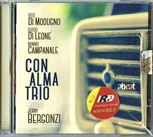Cover for Con Alma Trio · Con Alma Trio Meets Jerry Bergonzi (CD) (2016)