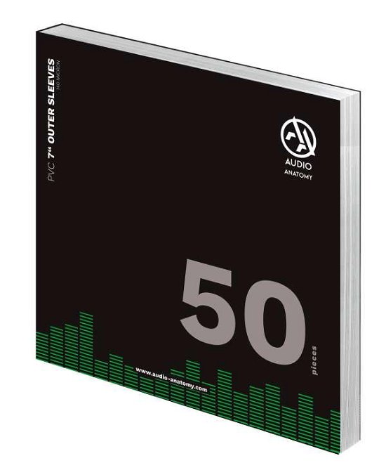 50 x 7" PVC Outer Sleeves (140 Micron) - Audio Anatomy - Musik - AUDIO ANATOMY - 9003829970548 - 