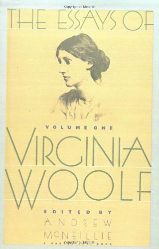 Cover for Virginia Woolf · The Essays of Virginia Woolf, Vol. 1: 1904-1912 (Paperback Book) (1989)