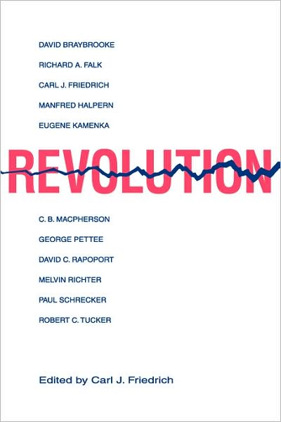 Cover for Carl Friedrich · Revolution (Paperback Book) (2007)