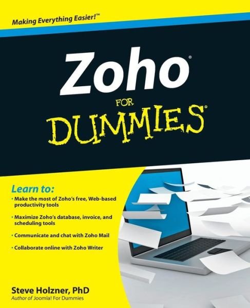 Cover for Holzner, Steve (Woodbury, VT) · Zoho For Dummies (Paperback Book) (2009)