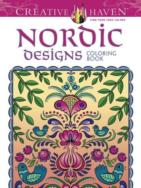 Cover for Dover Dover · Creative Haven Nordic Designs Collection Coloring Book - Creative Haven (Paperback Bog) (2015)