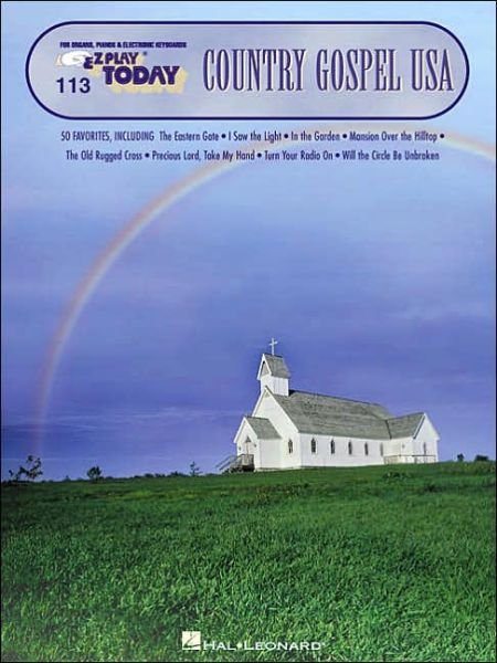 Cover for Hal Leonard Corp. · 113. Country Gospel USA (E-Z Play Today) (Bok) (2001)