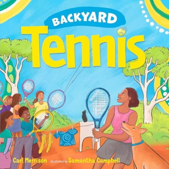 Cover for Carl Merrison · Backyard Tennis (Hardcover bog) (2025)