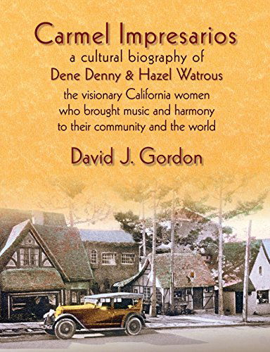 Cover for David J Gordon · Carmel Impresarios (Paperback Book) (2014)