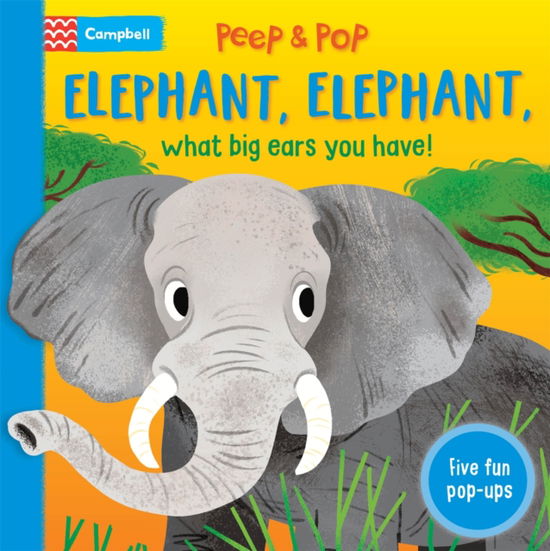 Cover for Campbell Books · Elephant, Elephant, What Big Ears You Have! (Tavlebog) (2025)