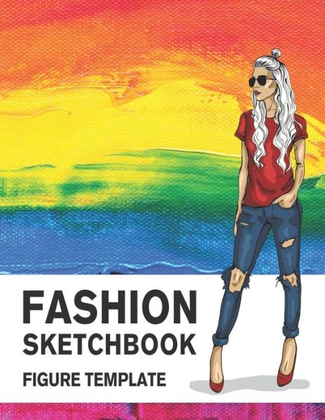 Cover for Lance Derrick · Fashion Sketchbook Figure Template (Paperback Book) (2019)