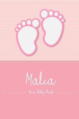 Cover for En Lettres Baby-Buch · Malia - Mein Baby-Buch (Pocketbok) (2019)