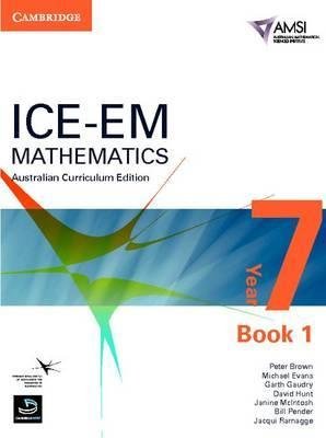 Cover for Peter Brown · ICE-EM Mathematics Australian Curriculum Edition Year 7 Book 1 and HOTmaths Bundle (Book) (2011)