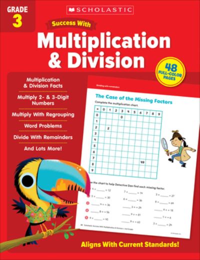 Cover for Scholastic Teaching Resources · Scholastic Success with Multiplication &amp; Division Grade 3 (Pocketbok) (2022)