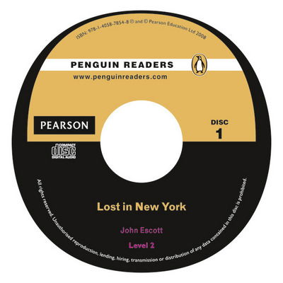 Cover for John Escott · PLPR2:Lost in New York Bk/CD Pack - Penguin Readers (Graded Readers) (Book) (2008)