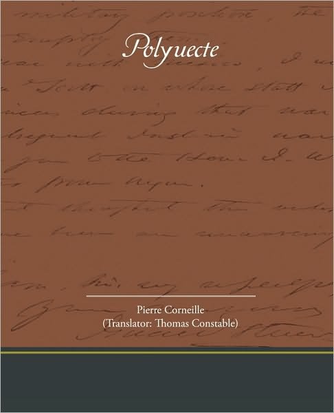 Cover for Pierre Corneille · Polyuecte (Taschenbuch) (2010)