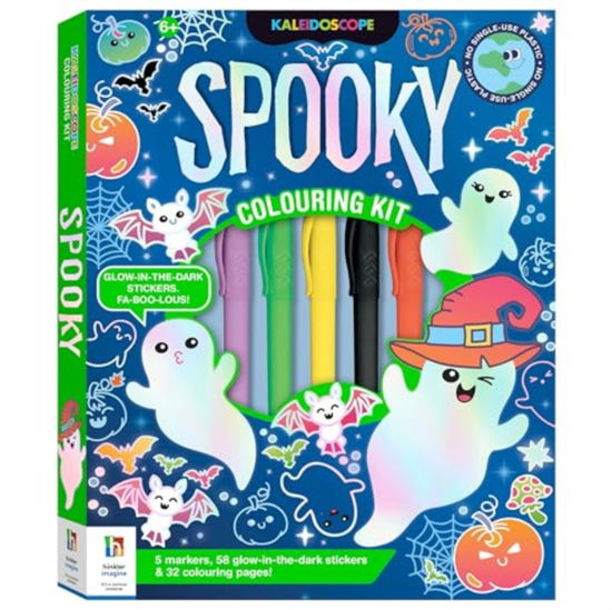 Cover for Hinkler Pty Ltd · Kaleidoscope Spooky Colouring Kit - Halloween (Book) (2023)