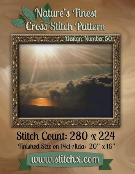 Nature's Finest Cross Stitch Pattern: Design Number 50 - Nature Cross Stitch - Books - Createspace - 9781502575548 - October 1, 2014