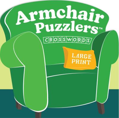 Cover for University Games · Armchair Puzzlers: Large Print Crosswords (Paperback Book) (2025)