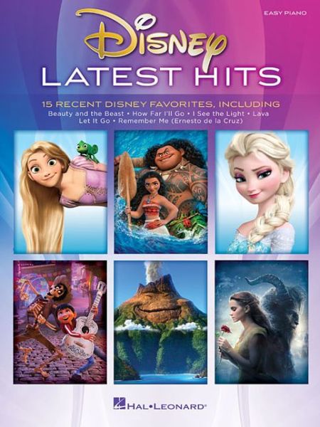 Disney Latest Hits: 15 Recent Disney Favorites - Hal Leonard Publishing Corporation - Bøger - Hal Leonard Corporation - 9781540041548 - 1. december 2018