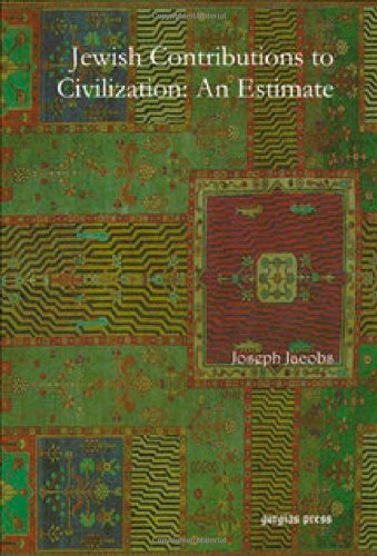 Cover for Joseph Jacobs · Jewish Contributions to Civilization: An Estimate (Hardcover Book) (2009)