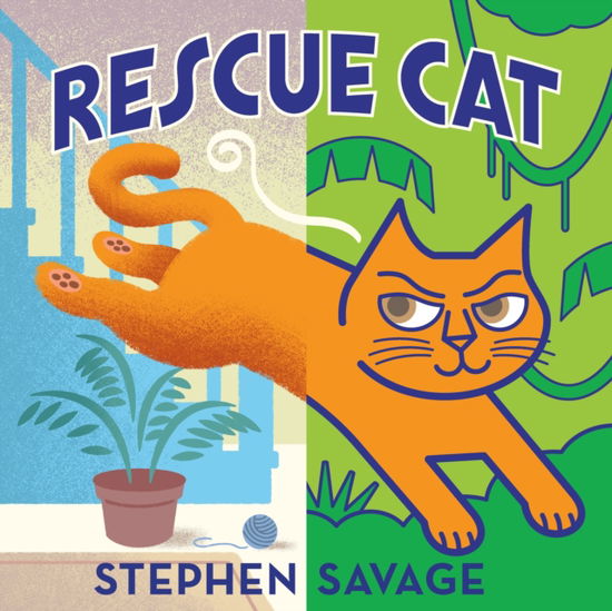 Cover for Stephen Savage · Rescue Cat (Inbunden Bok) (2024)