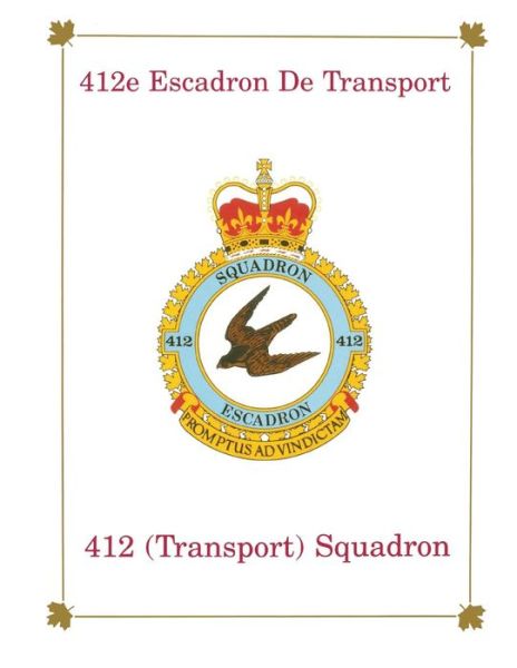 Cover for Turner Publishing · 412e Escadron de Transport: 412 (Transport) Squadron (Paperback Book) (1995)