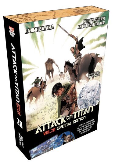 Attack on Titan 20 Special Edition w/DVD - Hajime Isayama - Livros - Kodansha Comics - 9781632364548 - 27 de dezembro de 2016