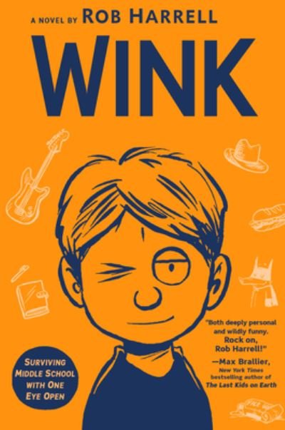 Cover for Rob Harrell · Wink (Hardcover bog) (2019)